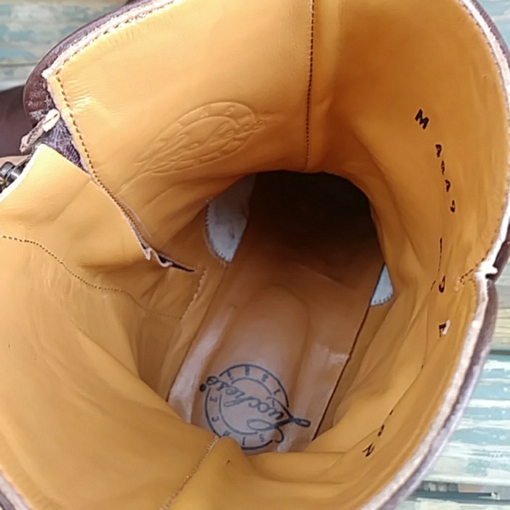 🎈Lucchese Leather Shortie Cowboy Boots M4849 - Picture 8 of 8